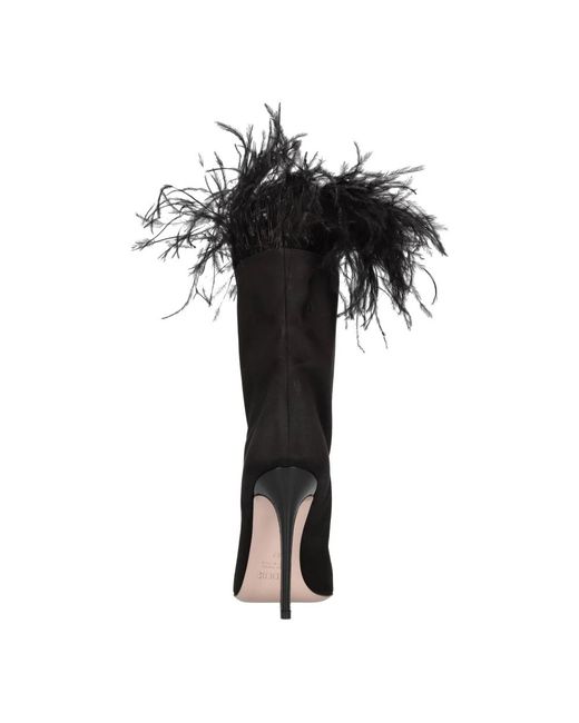 Gedebe Black Heeled Boots