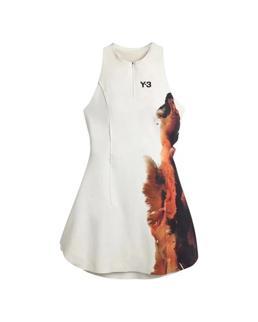Y-3 Wow Jurk in het White