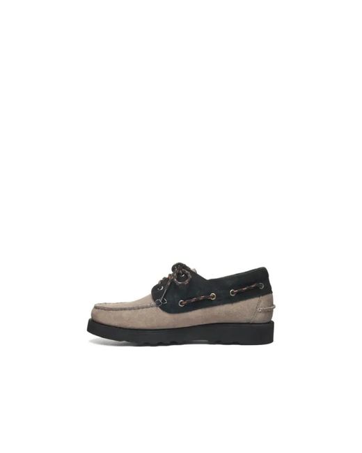 Sebago Black Boat Shoes for men