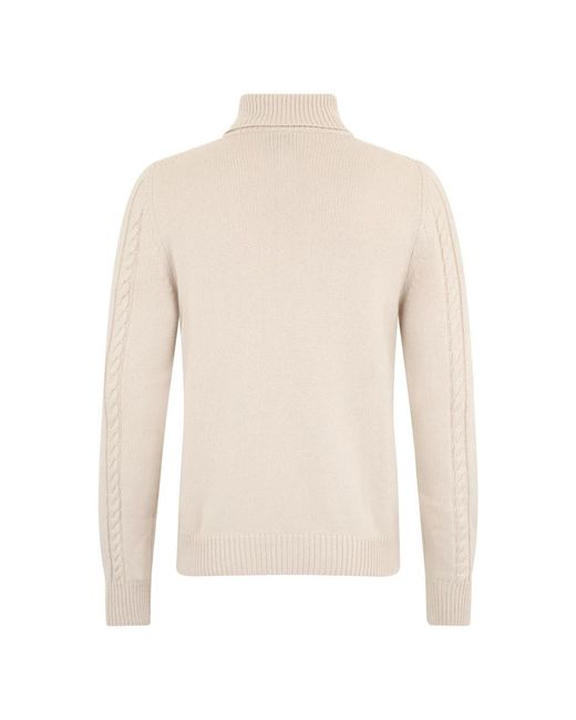 Turtlenecks Moorer de hombre de color White