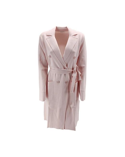 P.A.R.O.S.H. Pink Belted Coats