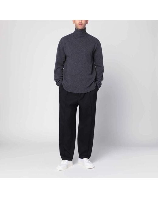 Jil Sander Wollen Sweaters in het Blue voor heren