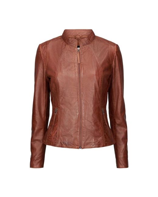 Btfcph Brown Leather Jackets