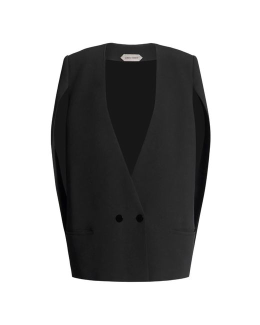 Vests Alberta Ferretti en coloris Black