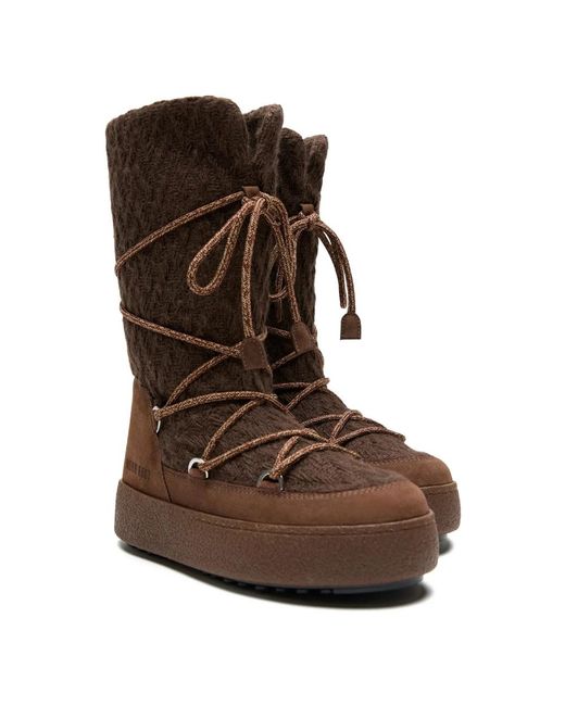 Moon Boot Brown Winter Boots