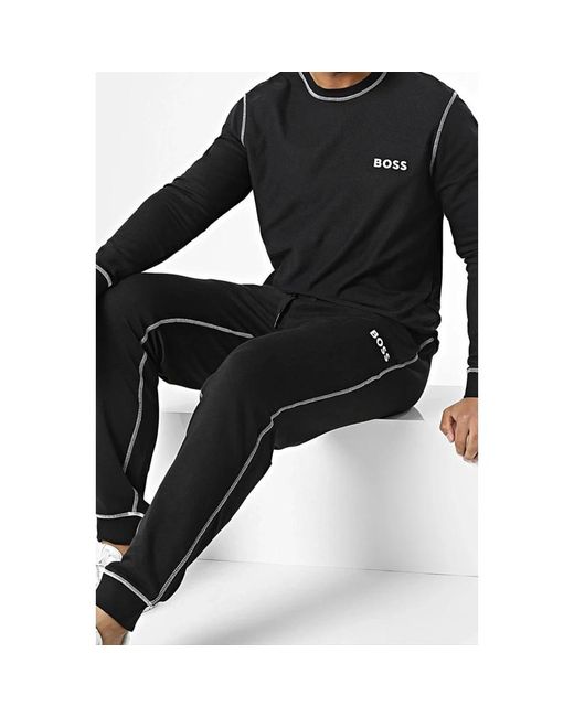 HUGO Spring Sweatpants in Black für Herren