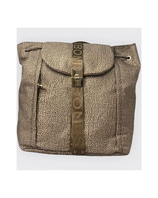 Borbonese Green Mittlerer rucksack