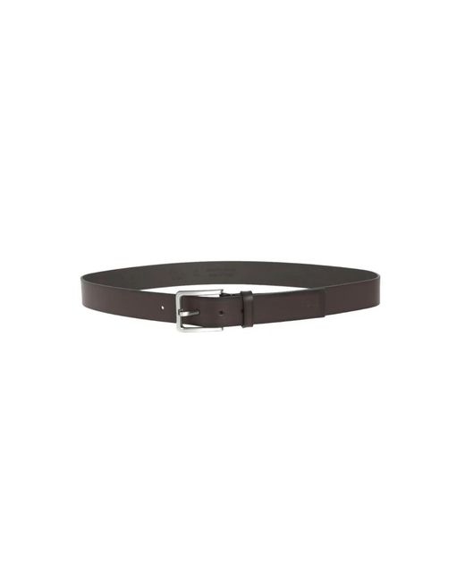Byblos Accessoires ,Bruin ,Leer Fashion Riem in het Gray voor heren