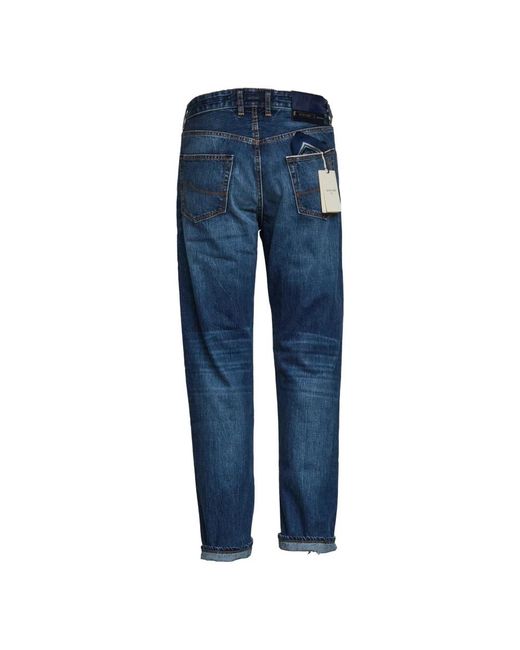 Jacob Cohen Blue Straight Jeans for men