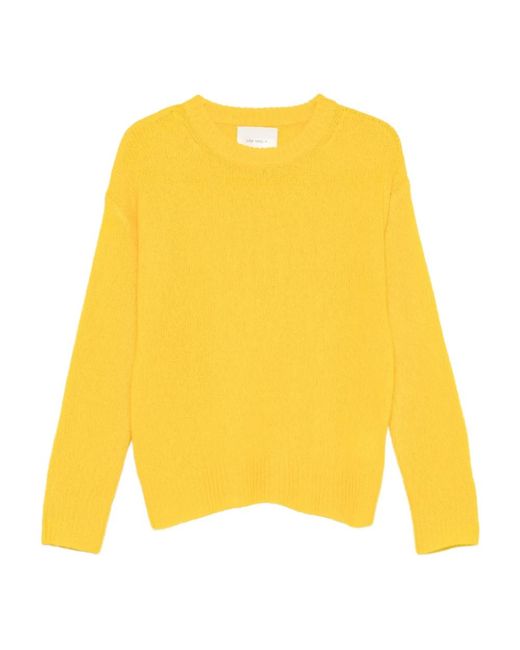 Lisa Yang Yellow Cashmere Knitwear