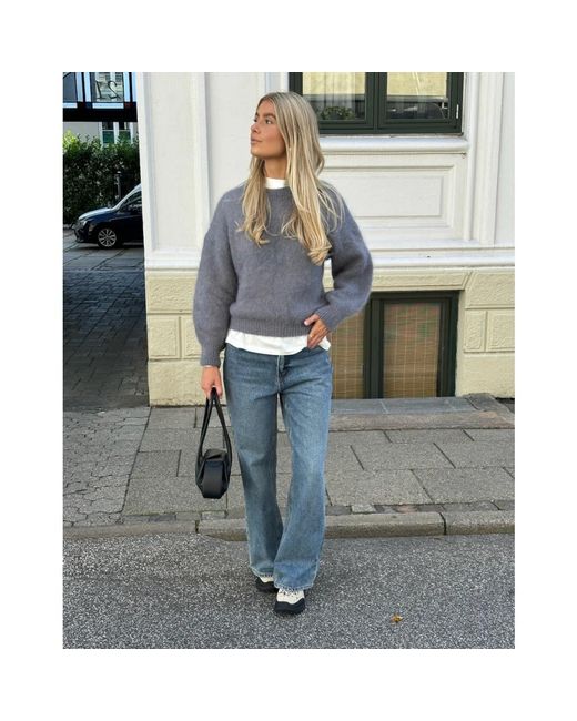 Opal Studio Round-Neck Knitwear in het Gray