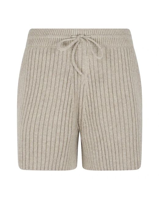 Burberry Gray Short Shorts