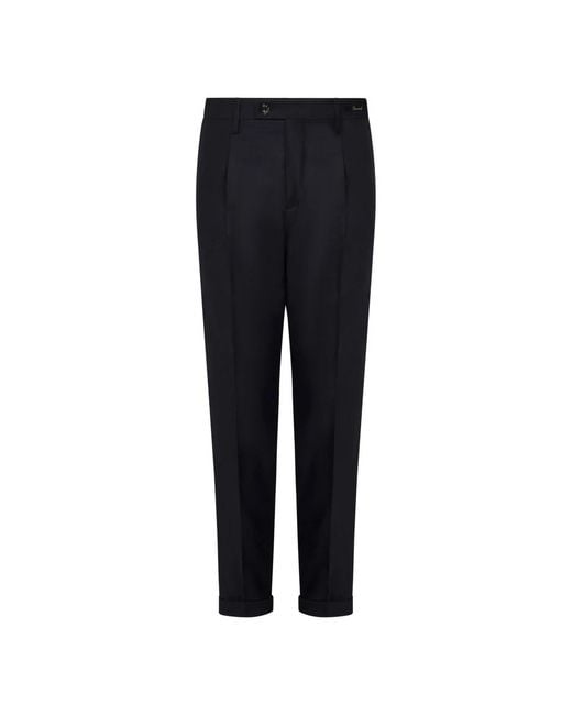 Michael Coal Black Suit Trousers for men
