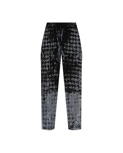 DIESEL Broeken ,Blauw ,Katoen P-Labis Sweatpants in het Black voor heren