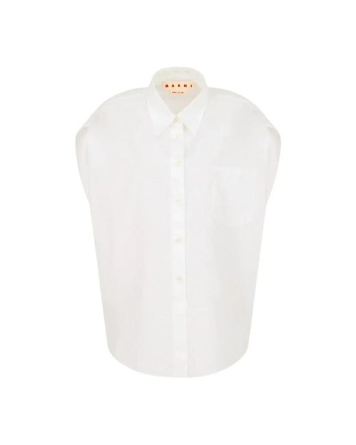 Shirts Marni de color White