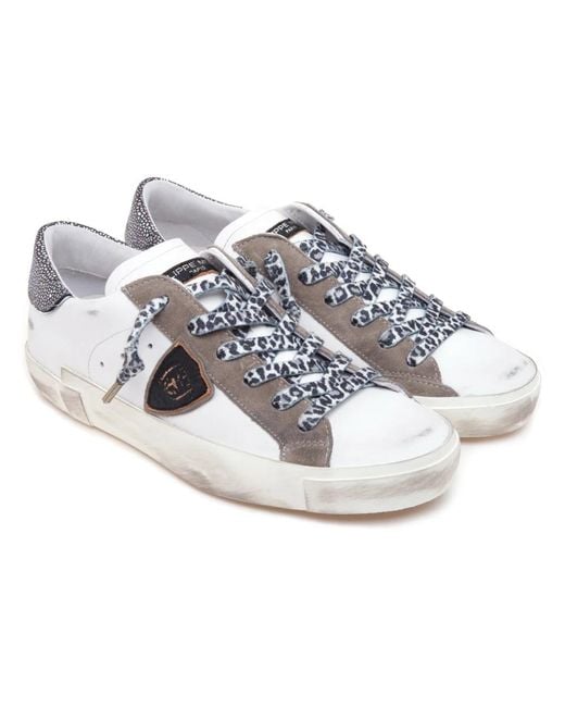 Philippe Model White Sneakers