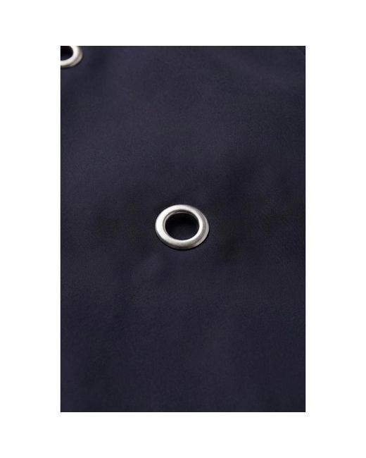Alix The Label Eyelet Bomber in het Blue