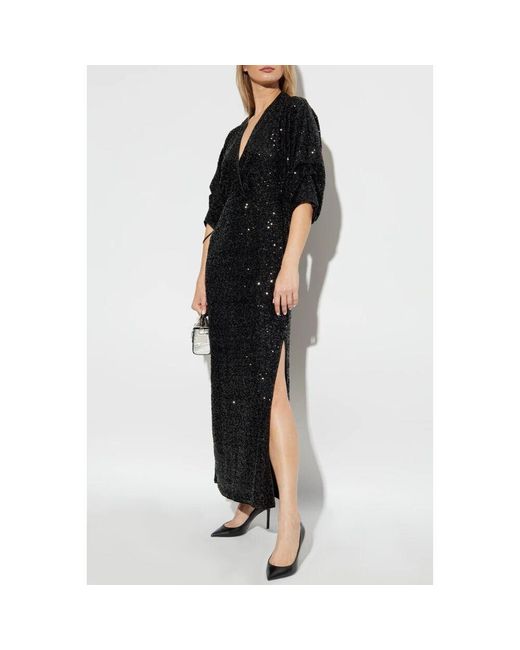 Diane von Furstenberg Black Paillettenkleid jessel