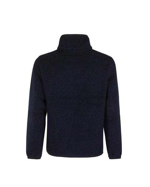 K-Way Blue Zip-Throughs for men