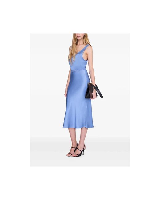 Anine Bing Blue Midi Skirts