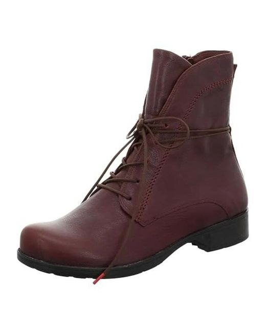 Think! Purple Ankle Boots