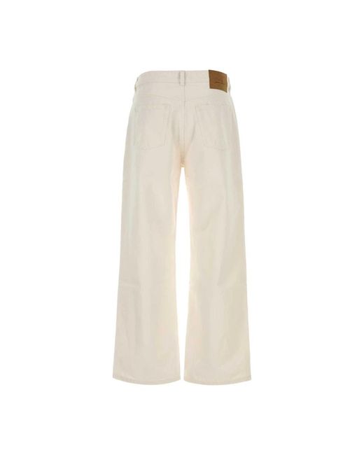 AMI Natural Wide Jeans for men