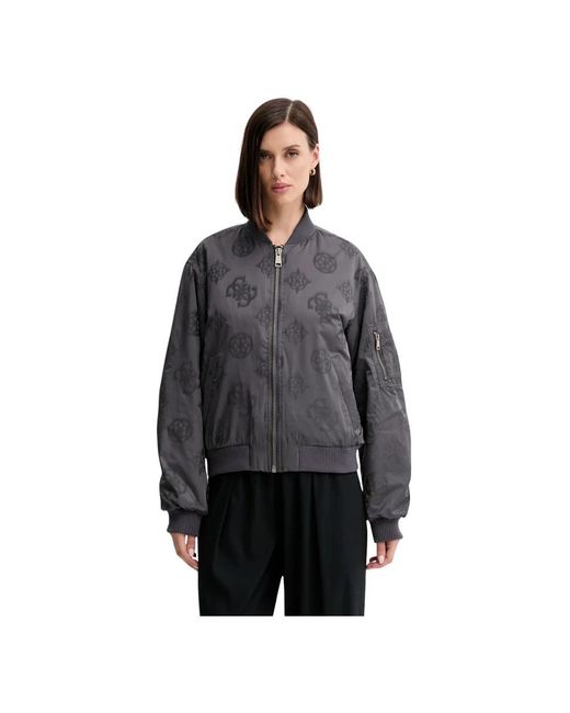 Guess Philomene Bomberjack in het Black