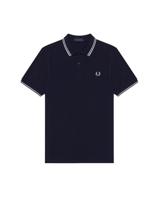 Fred Perry Polo Hemden in het Blue voor heren