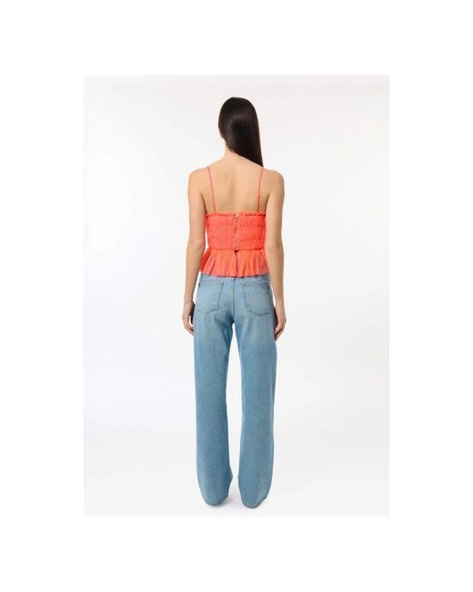 Manoush Sleeveless Tops in het Red