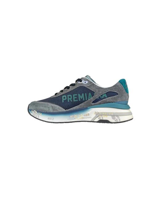 Premiata Blue Sneakers for men