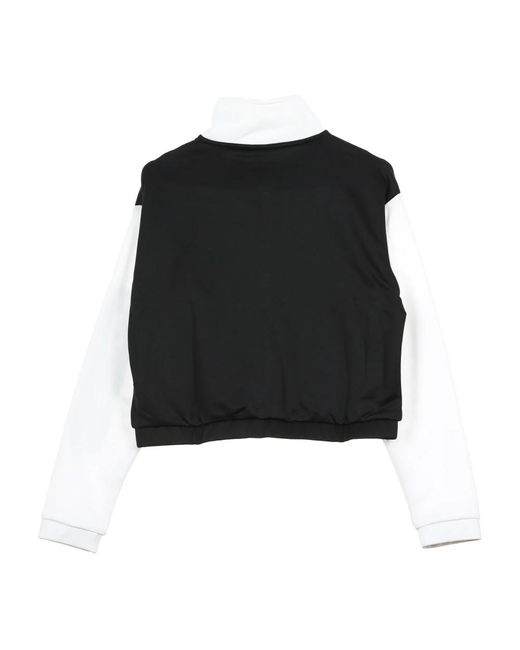 Reebok Fitness ,Zwart ,Polyester Track Jacket in het Black