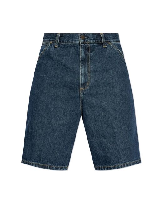 Denim Shorts di Carhartt in Blue da Uomo