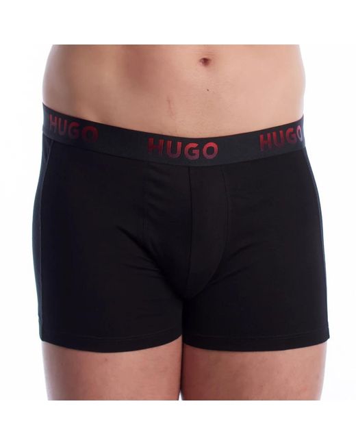 HUGO B Trunk 3-Pack in het Black voor heren