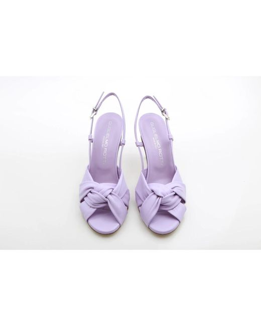 Shoes > sandals > high heel sandals Guglielmo Rotta en coloris Purple