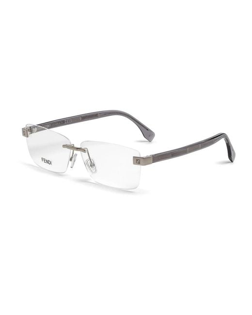 Fendi Metallic Glasses for men