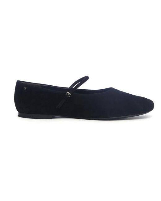 Tory Burch Blue Ballerinas