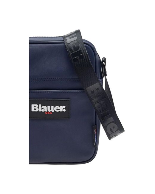 Messenger Bags di Blauer in Blue da Uomo