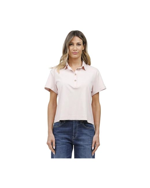 Gran Sasso White Polo Shirts
