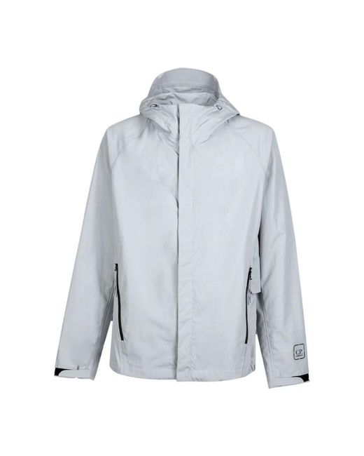 C P Company Blue Light Jackets for men