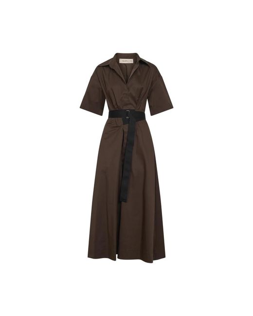 Blanca Vita Brown Shirt Dresses