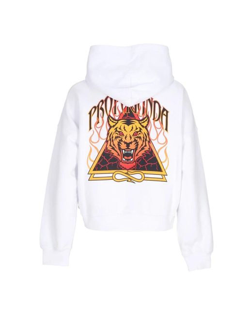 Propaganda White Hoodies