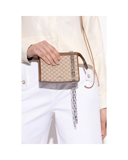 Max Mara Natural Tasche Mit Monogramm