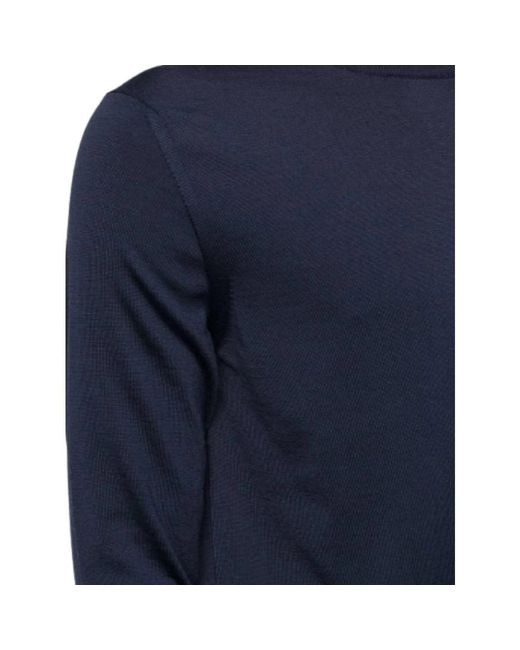 Eleventy Blue Round-Neck Knitwear for men