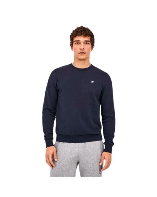 Hackett Baumwoll-sweatshirt in Blue für Herren