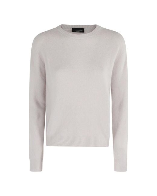 Cashmere Knitwear Roberto Collina en coloris Gray