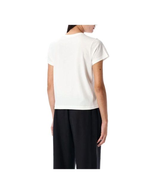 T-Shirts T By Alexander Wang de color White