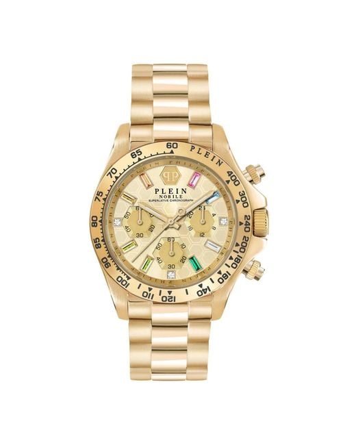 Philipp Plein Metallic Watches