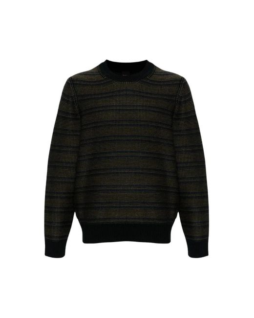 Round-Neck Knitwear di Boss in Black da Uomo