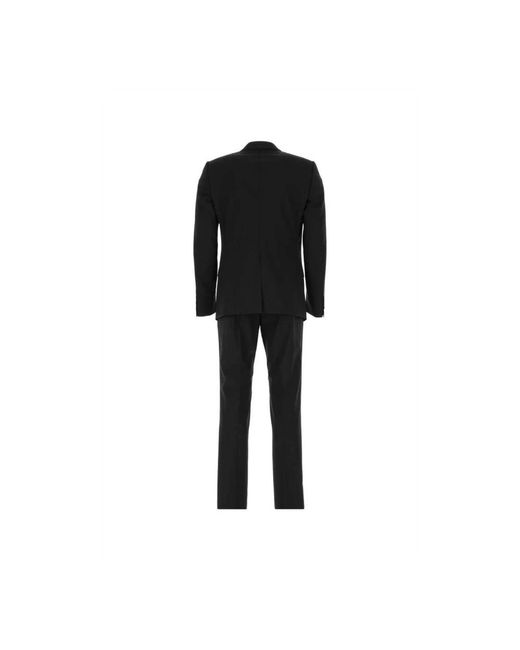 Dolce & Gabbana Black Single Breasted Suits for men