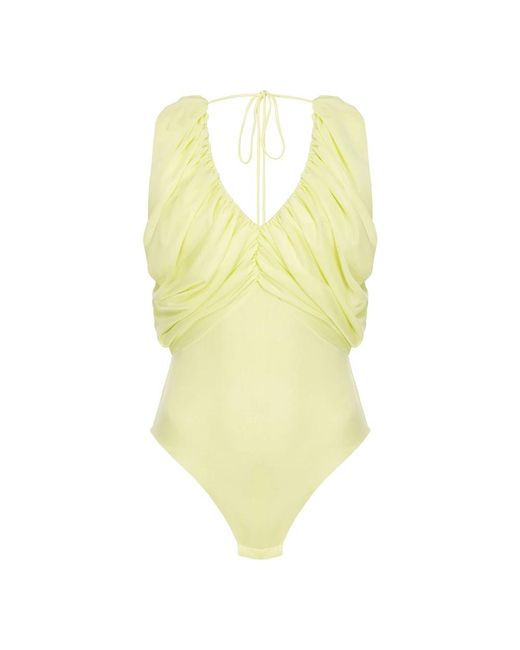 Pinko Yellow One-Piece